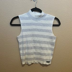 Calvin Klein Mock-neck Sweater Vest